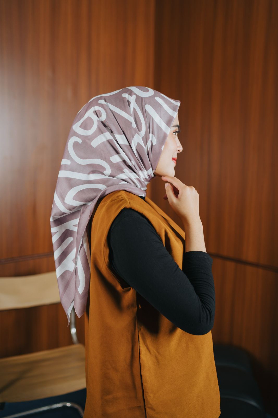 Sabhira Hijab Voal Almara Printing